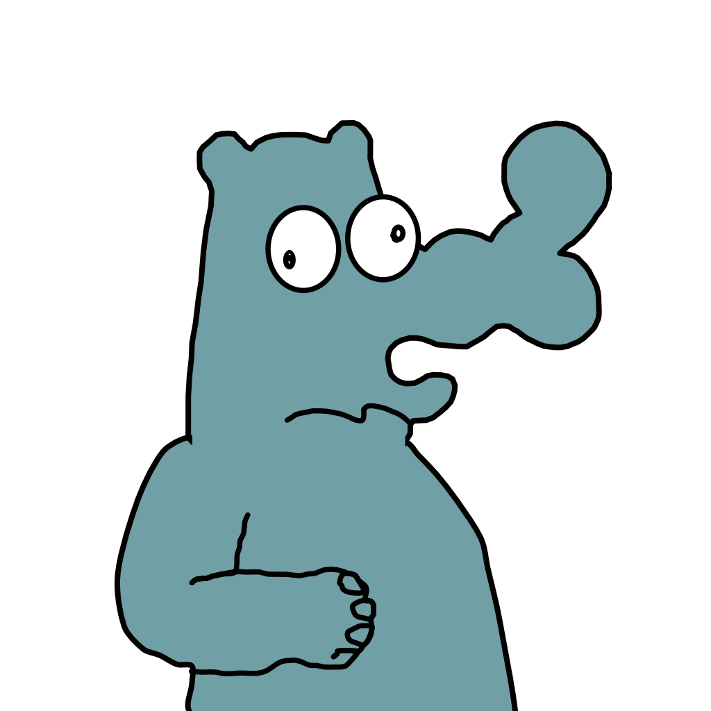 The first Bitcoin Snoot sketch